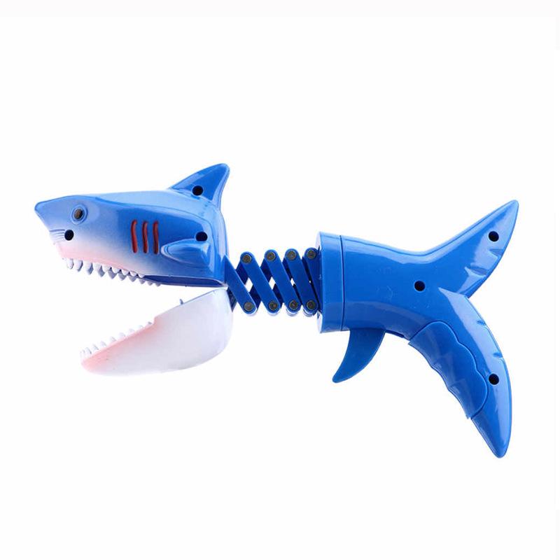 Dinosaur Shark Mechanical Claw Clip - Creative Decompression Prank Toy for Kids