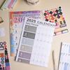 Agenda Schedule 2025 Wall Calendar Planner 365 Days Plan Check List Sheet  Student