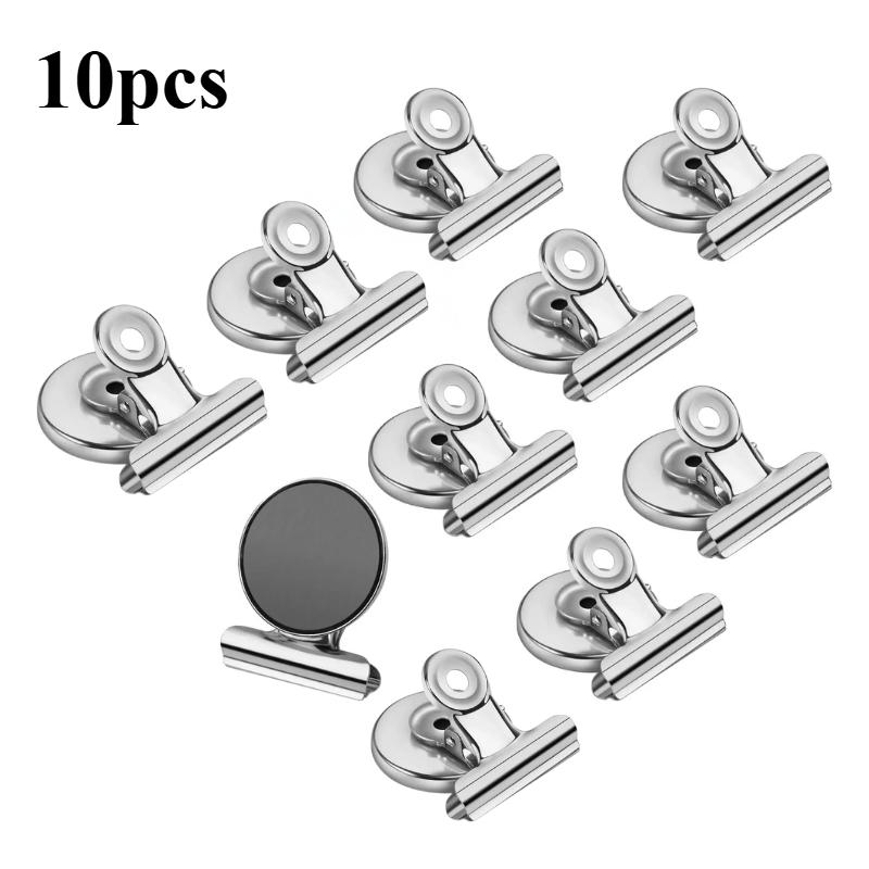 Strong Magnetic Suction Clip, File Clip, Refrigerator Clip, Perfect for Whiteboard Magnets Photo Displays Home, Sealing Clip