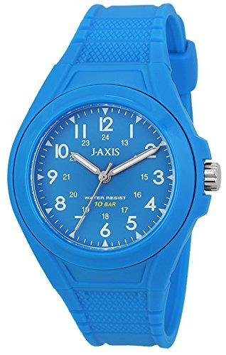 J-AXIS Colorful Sports Watch, 10 ATM Water Resistant, AG1328-BL