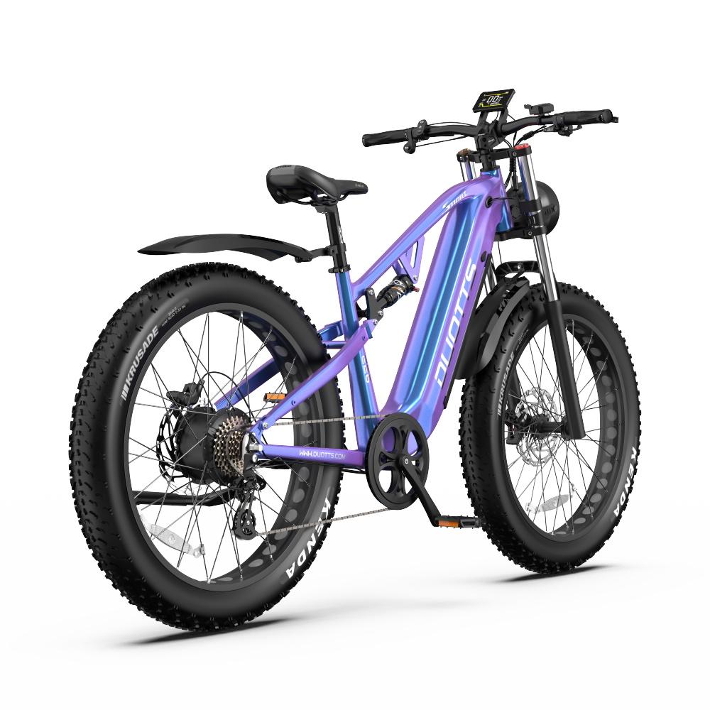 DUOTTS E26 Elektrofahrrad 750W bürstenloser Motor 48V20AH Lithiumbatterie Mountainbike 26 * 4,0 Zoll Fat Tire E-Bike für Erwachsene