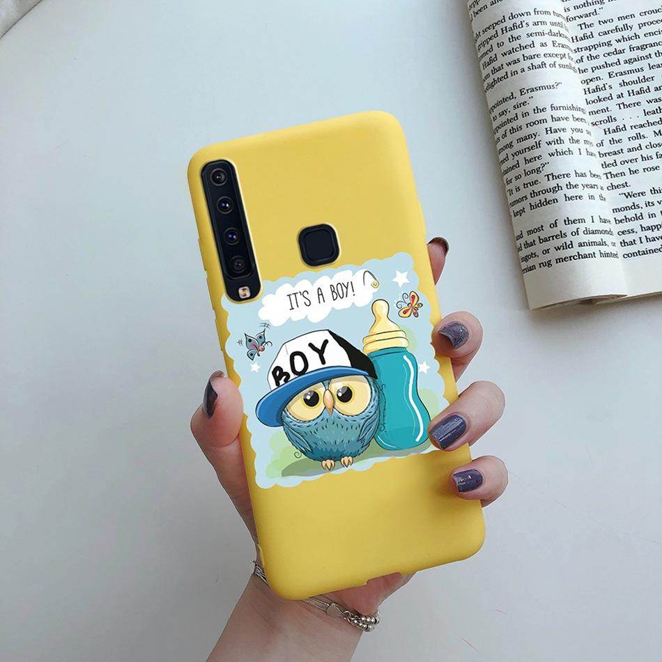 Flower Phone Case For Samsung A9 2018 A920 SM-A920F Back Cover Silicone Painted Soft Fundas for Samsung Galaxy A9 A 9 2018 Cases