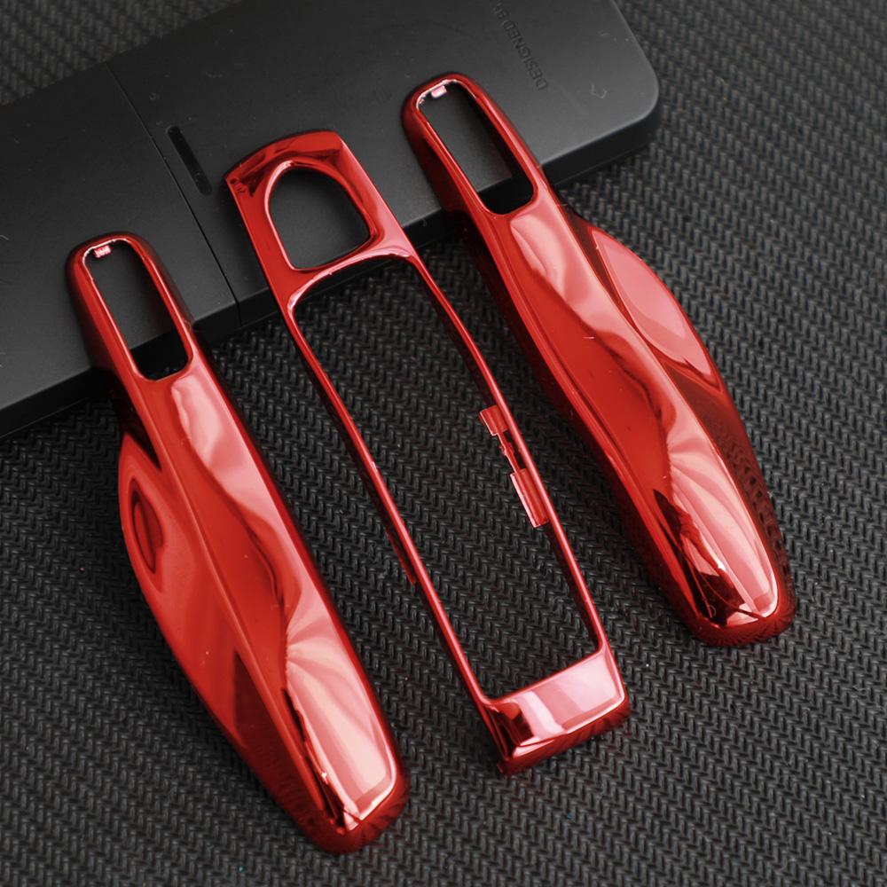 Ensemble de coques de clé télécommande intelligente pour Porsche Panamera Spyder Carrera Macan Boxster Cayman Cayenne 911 970 981 991