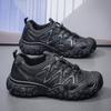 Mens Sneakers SpringAutumn Breathable Wear Resistant Tooling Shoes Platform Non-slip Outdoor Hiking Travel Shoes Tenis Masculino