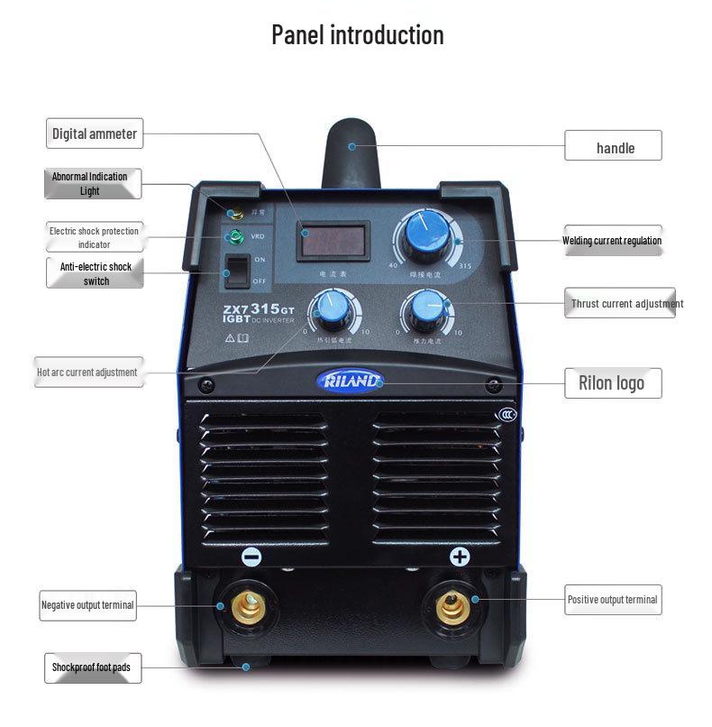 Rilon ZX7-315/400/500GT Industrial Inverter IGBT DC Welding Machine, 380V