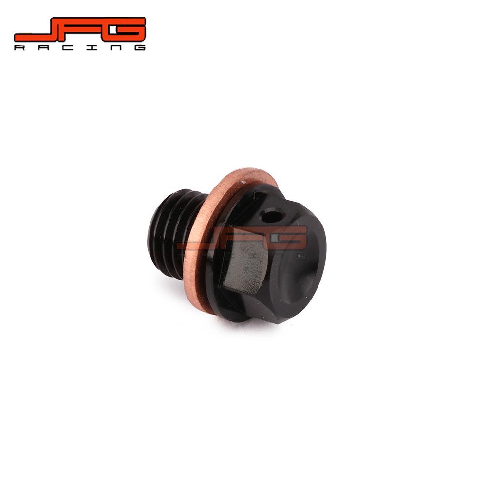 RZR570/800/900/1000 Motorcycle Red/Black Oil Drain Screws