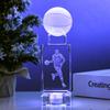 Glow-in-the-Dark Kobe Bryant NBA Figurine: Crystal Basketball Gift for Birthday