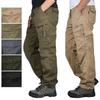 Moda Kargo Pantolon Erkek Dış Giyim Çok Cep Taktik Askeri Ordu Düz Slacks Pantolon Pantolon M-3XL