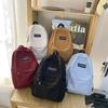 College Style Letter Labeling Student Schoolbag Daily Large-capacity Junior High School Student Backpack