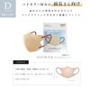 CICIBELLA 3D Nonwoven Small Gentle On the No Ear Old Lace and Chocolate String Mask, Small, Two-Tone, Face, Stylish, Skin, Pain,