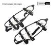 Ultra-Light 24-Tooth Ice Cleats: Anti-Slip Shoe Covers for Winter and Rainy Days, Ideal for Fishing and Snowy Grounds