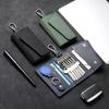 Genuine Leather Keychain Bag Men Women Key Holder Organizer Pouch Car Key Bag Simple Housekeeper Key Case Gifts Mini Card Bag