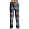 Stripe Pajama Pants Sleepwear Casual Drawstring Elastic Waist Pants Comfy Straight Yoga Loose Trousers