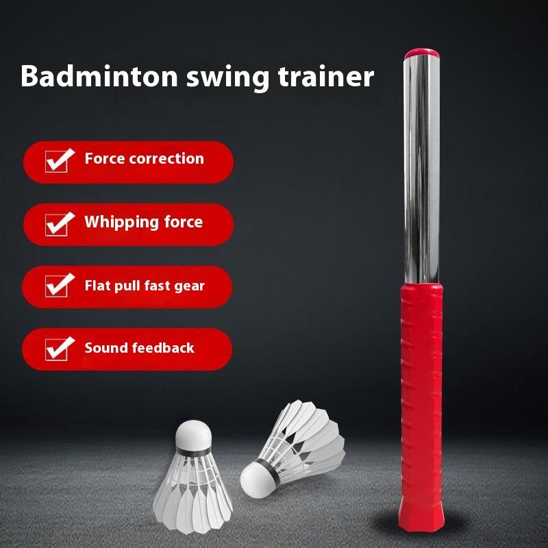 New Badminton Auxiliary Trainer Swing Force Generator Lightweight Portable High Ball Wrist Force Generator Correct The Action