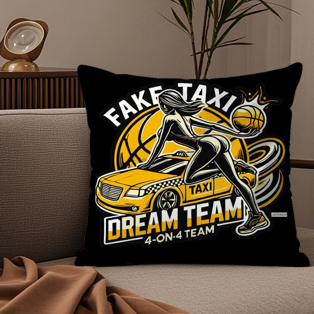 Fashion Comfortable Soft Pillow Case Silky Elegant Comfort Sofa Bed Invisible Zipper