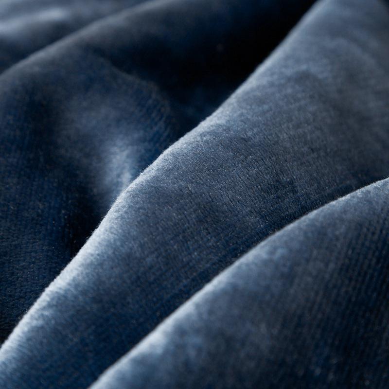 Double-Layer Lamb Fleece Cotton Blanket - Thick, Soft, and Comfortable with Customizable Logo for Office or Car Use.
