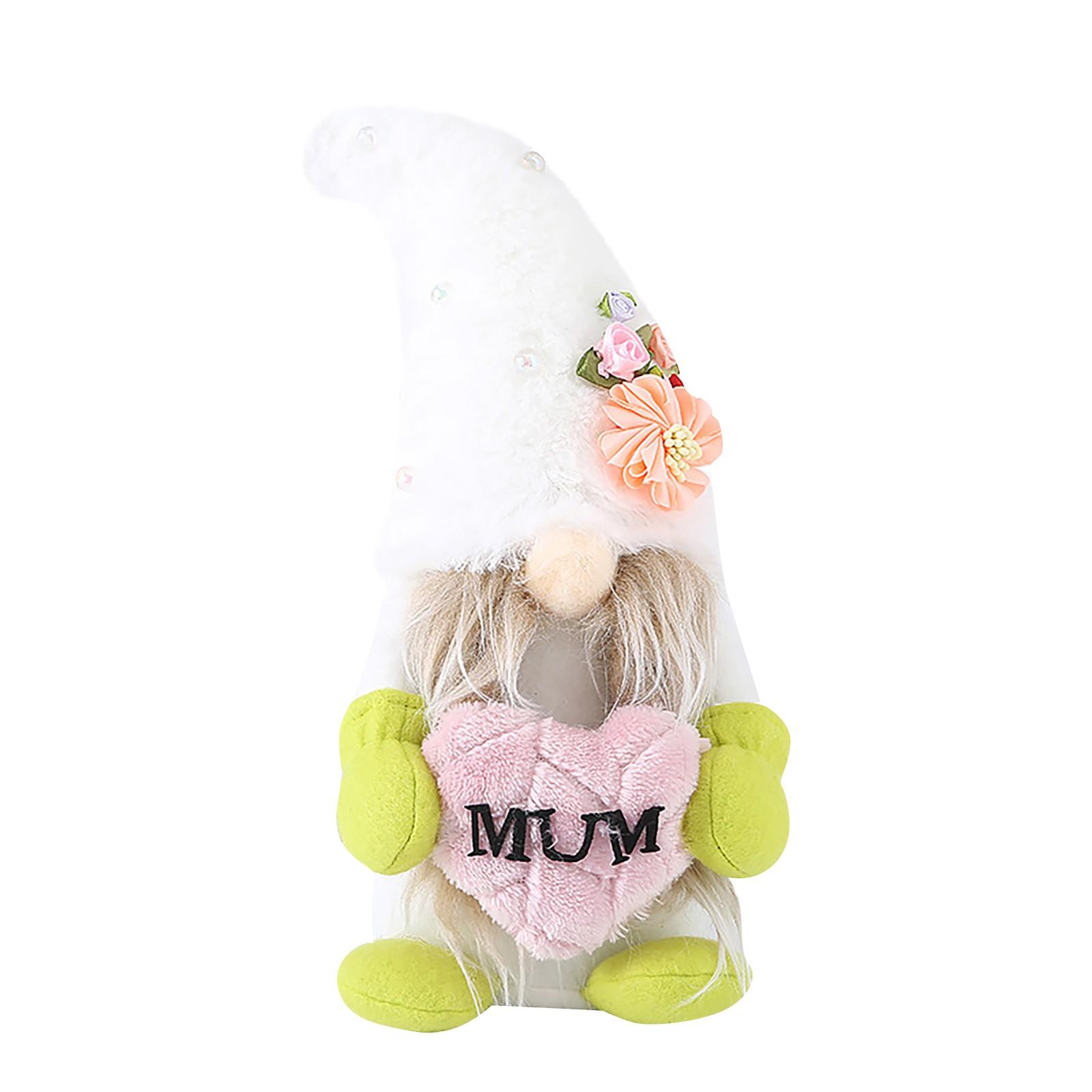 

День матери Любовь Безликая кукла Настольное украшение Ткань Стоящая кукла Украшение One Size