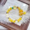 Dopamine Beaded Bracelet for Women: Chinese-Style Retro Bear Wax Design with Fresh, Sweet DIY Accessories