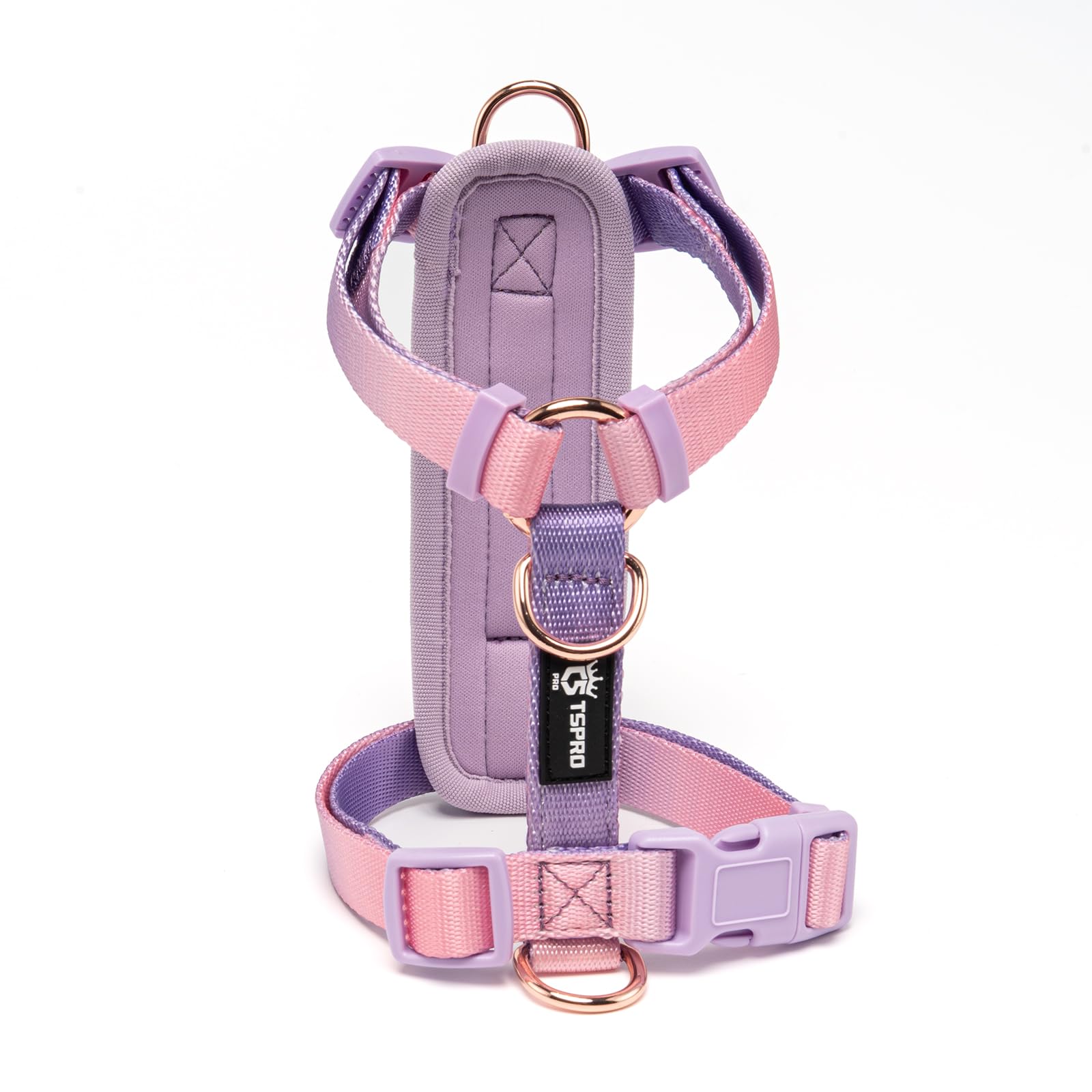 

TSPRO Dog Reinforced Breathable Size Suitable for Small and Medium Pet for Walks and Training Size Harness, Anti-Pull, Lightweight, Material,
