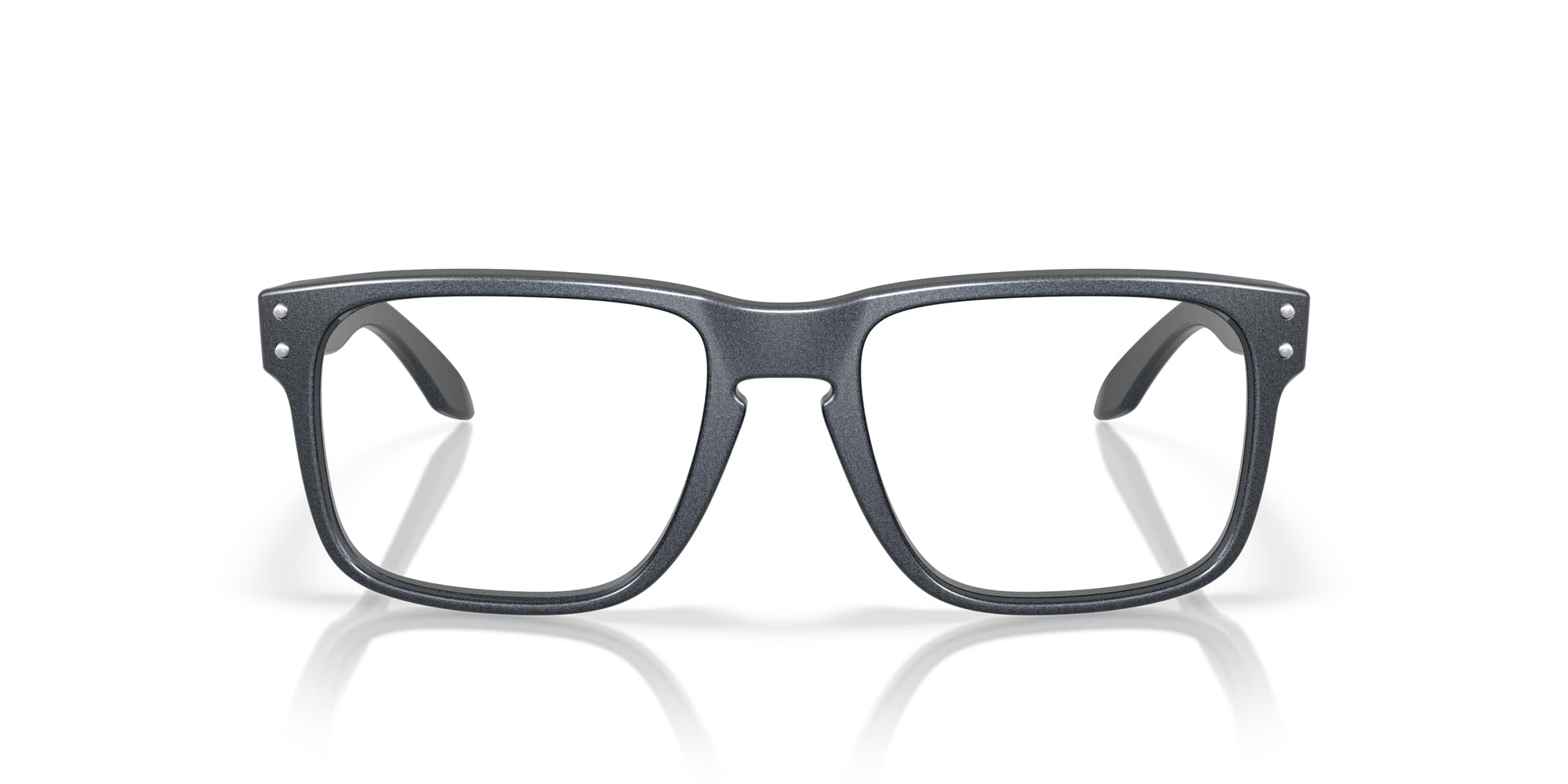 Oakley Sunglasses 0OX8156 HOLBROOK MATTE BLUE STEEL FRAME 81561754 RX Polarized [Oakley]