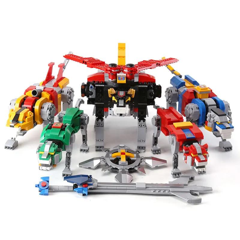 2334Pcs Voltron Defender of The Universe Model Building Block Bricks Toys Compatible 21311 Children Birthday Christmas Kids Gift