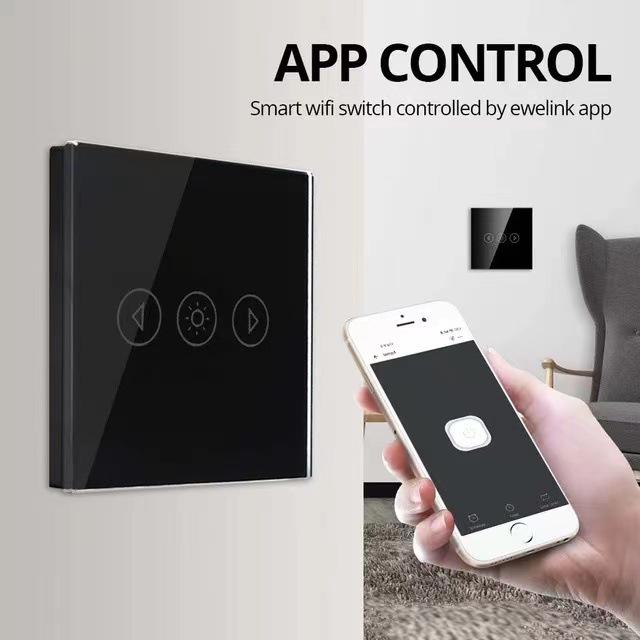 Smart WiFi Dimming Switch with Stepless Adjustment, EU Standard