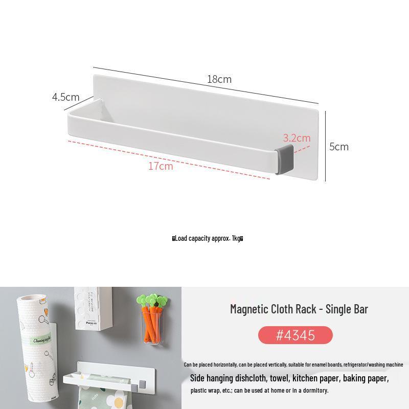 

Магнітна полиця для зберігання пральної машини у ванній кімнаті, підвісний органайзер без свердління для одягу та холодильника