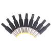 10PCS High Quality DC Power Male Plug 5.5*2.1*14MM Adapter Connector Plug  Welded DC Head