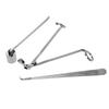 3 in 1 Candle Accessory Set Wick , Dipper, Durable Care Tools Gift