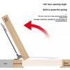 1Pc Lightweight Stainless Steel Automatic Door Closer Device Is Quiet And Suitable For Residential Use With Screw Accessories