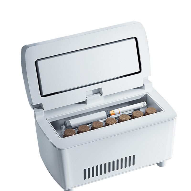 Mini Portable Refrigeration Box Car Home Dual Use Rechargeable Refrigeration Small Refrigerator