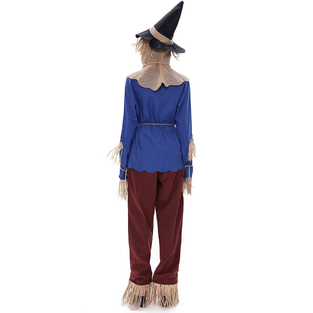 Halloween costume, cosplay scarecrow costume, stage costume, cospay uniform