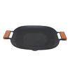 BBQ Grill Pan Anti Stick Multifunctional Uniform Heating Stovetop Grill Pan for Outdoor Camping