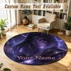Tapis rond personnalisé World of Warcraft Support Nom personnalisé, Tapis de décoration intérieure doux