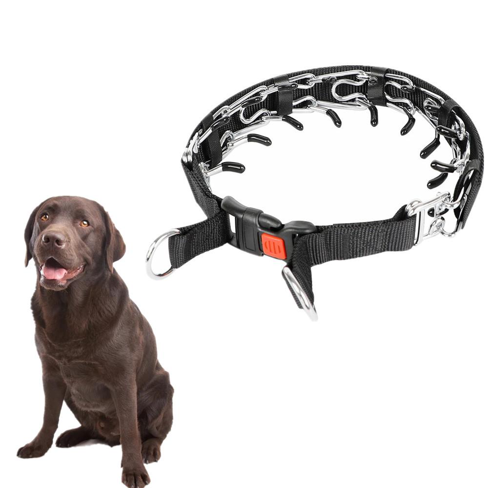 

Собачий ошейник Pet Съемный фиксирующий тренировочный ошейник предотвращает побег Цепь стимуляции для больших, средних и маленьких