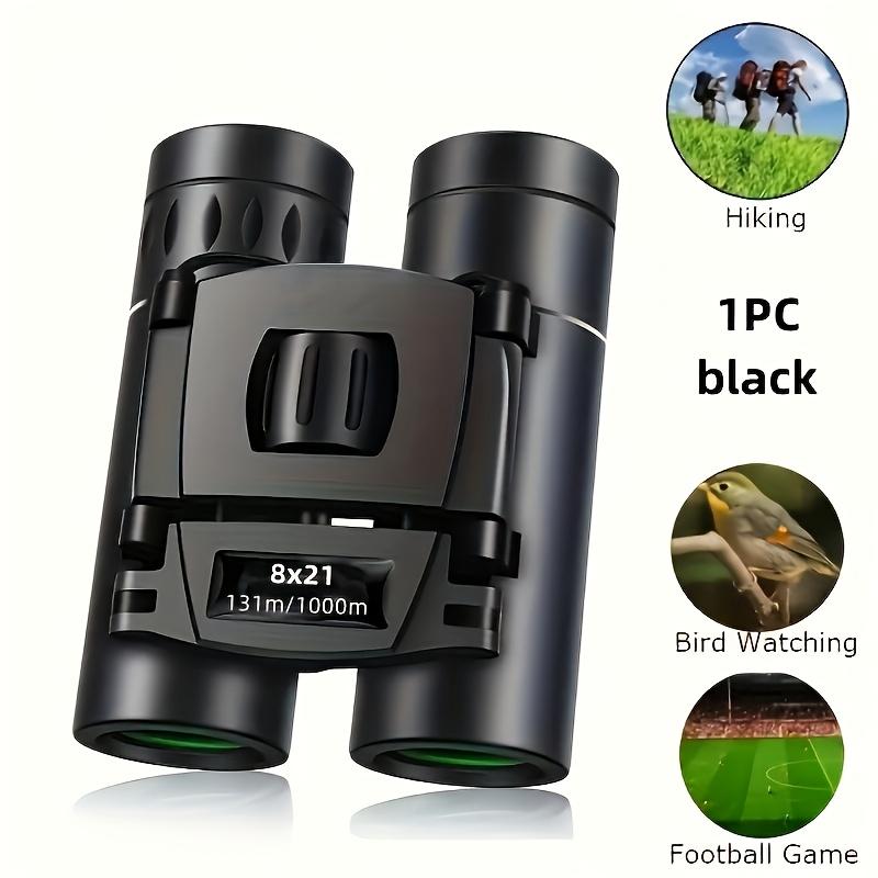 

Portable Hd Zoom Folding Binoculars Powerful Long Distance Vision Telescope Compact Optical Binoculars For Outdoor Camping Hiking Sports Wildlife Scen 8X21