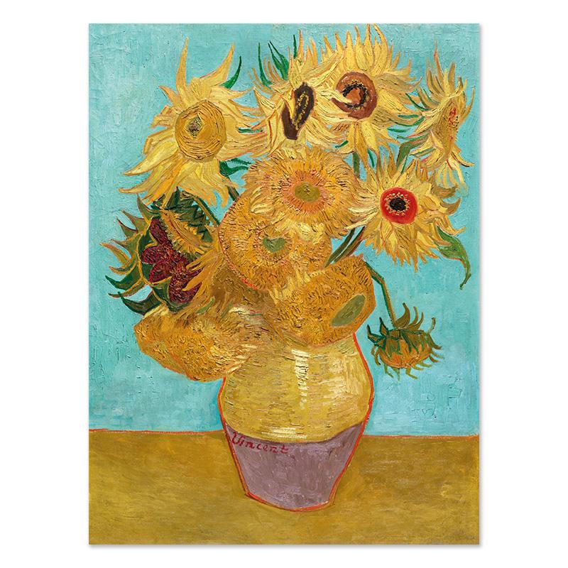 Van Gogh Matisse Picasso William Poster Drucke Raumdekoration Abstrakte Leinwandmalerei Blumenwandkunst für Wohnzimmer Wohnkultur