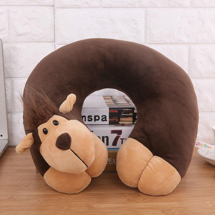

Милая мультяшная плюшевая U-образная подушка для шеи - Защищает и обеспечивает комфорт Outer diameter 30 cm, Inner diameter 10 cm