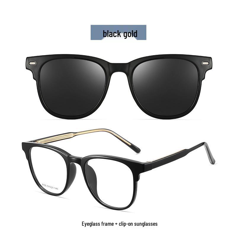 2024 Polarized Clip-On Myopia Sunglasses: Portable Dual-Use Flip-Up Design