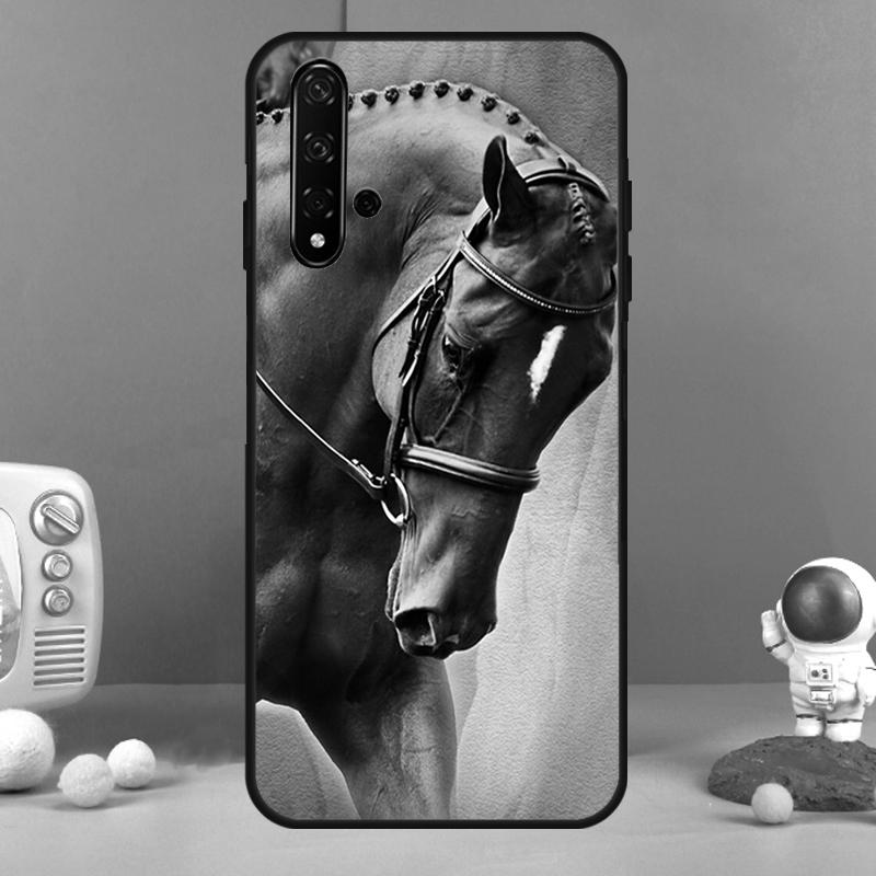 Horse For Huawei Nova Y70 Y90 Y60 Y72 Y73 Y61 Y91 7i 8i 11i 12i 12s 9 10 SE P20 P30 P40 Lite Case