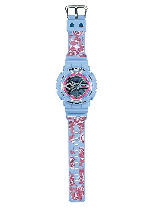 Casio Men's Resin 200M Water Resistant Digital Shock Resistant Quartz Watch GMA-S110F-2A