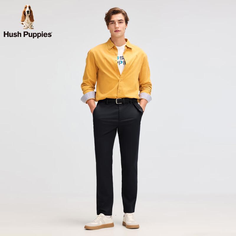 Hush Puppies Men's Business Casual Straight-Leg Pants