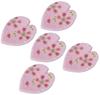 Set of 5 and Chopstick Ezumi Sakura Hes568 Kyoto-yaki Kiyomizu-yaki Rests, Design, (cherry Blossom),