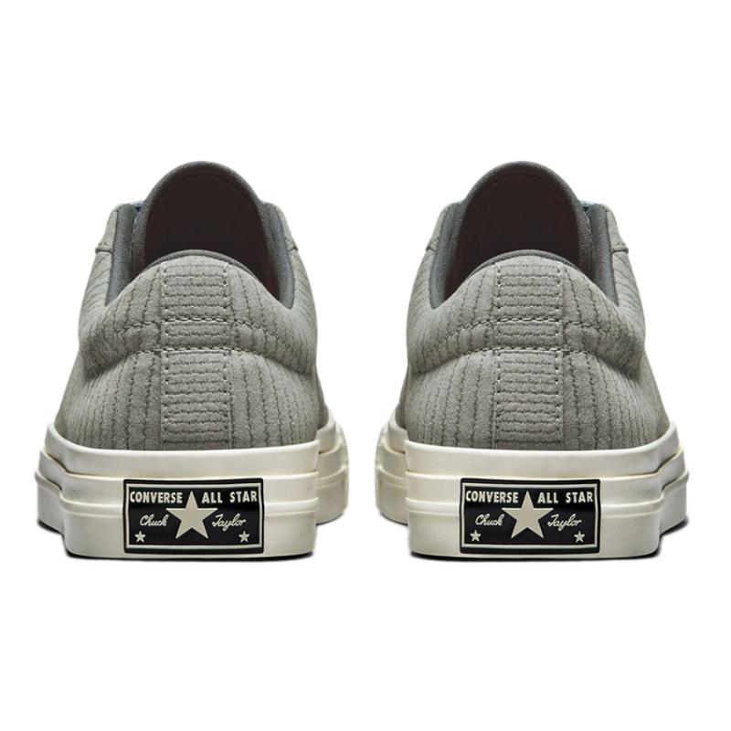 Converse One Star Mellow Mild Canvas Striped Sporty Low-Top Board Shoes Unisex Coastal Grey