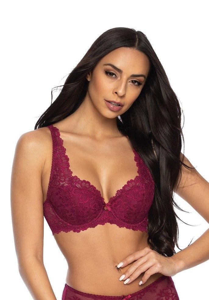 Vollschalen-BH Matt M-053/22 Carmela Burgunder Matt