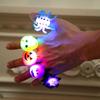 Halloween Gift Gift Dance Party Finger Lights Light Up Toy Children's Gift Pumpkin Bat Ring
