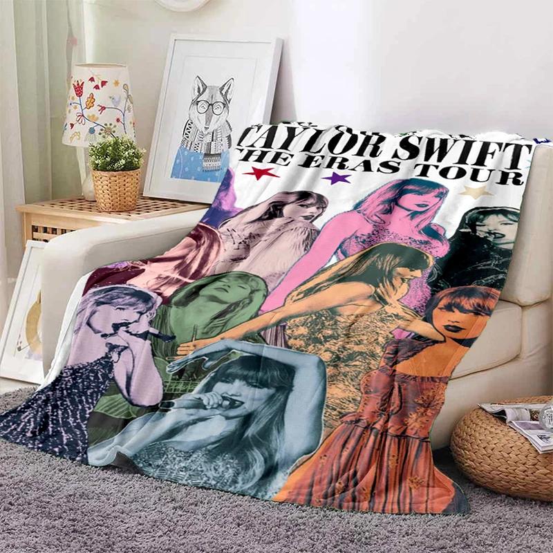 3D Famous Star Fashion Blanket,Soft Throw Blanket for Home Bedroom Bed Sofa Picnic Travel Cover Blanket Kids Gift 75x90cm
