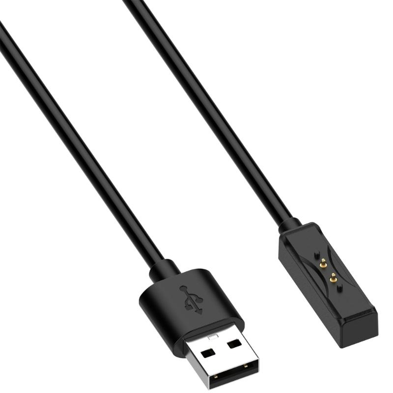 USB Chargers Adapters 2 Pin USB Charging Cable Power Chargers for COROS Heart Rate Monitors