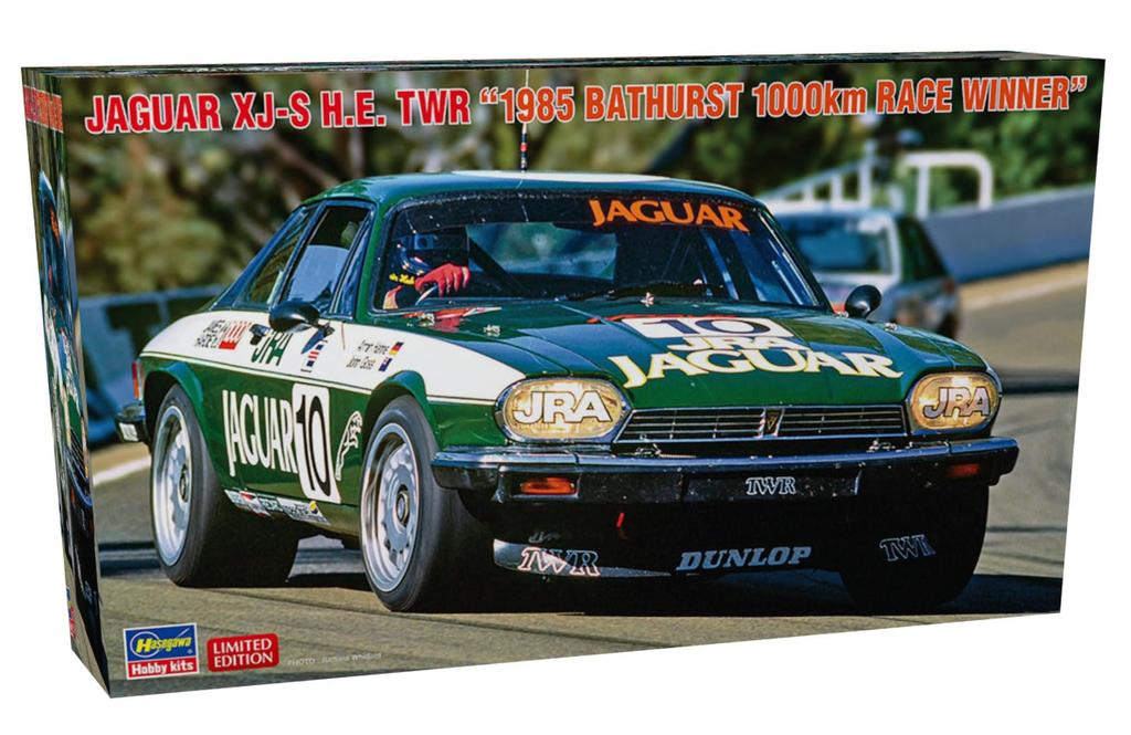 Hasegawa 1/24 Jaguar XJ-S H.E. TWR “1985 Bathurst 1000km Race Winner” Plastic Model Kit 20800 (Cars)