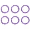 2/5/10Pcs Alloy Spray Painted Open Ring Spring Buckle Clasps For Key Bag Accessories